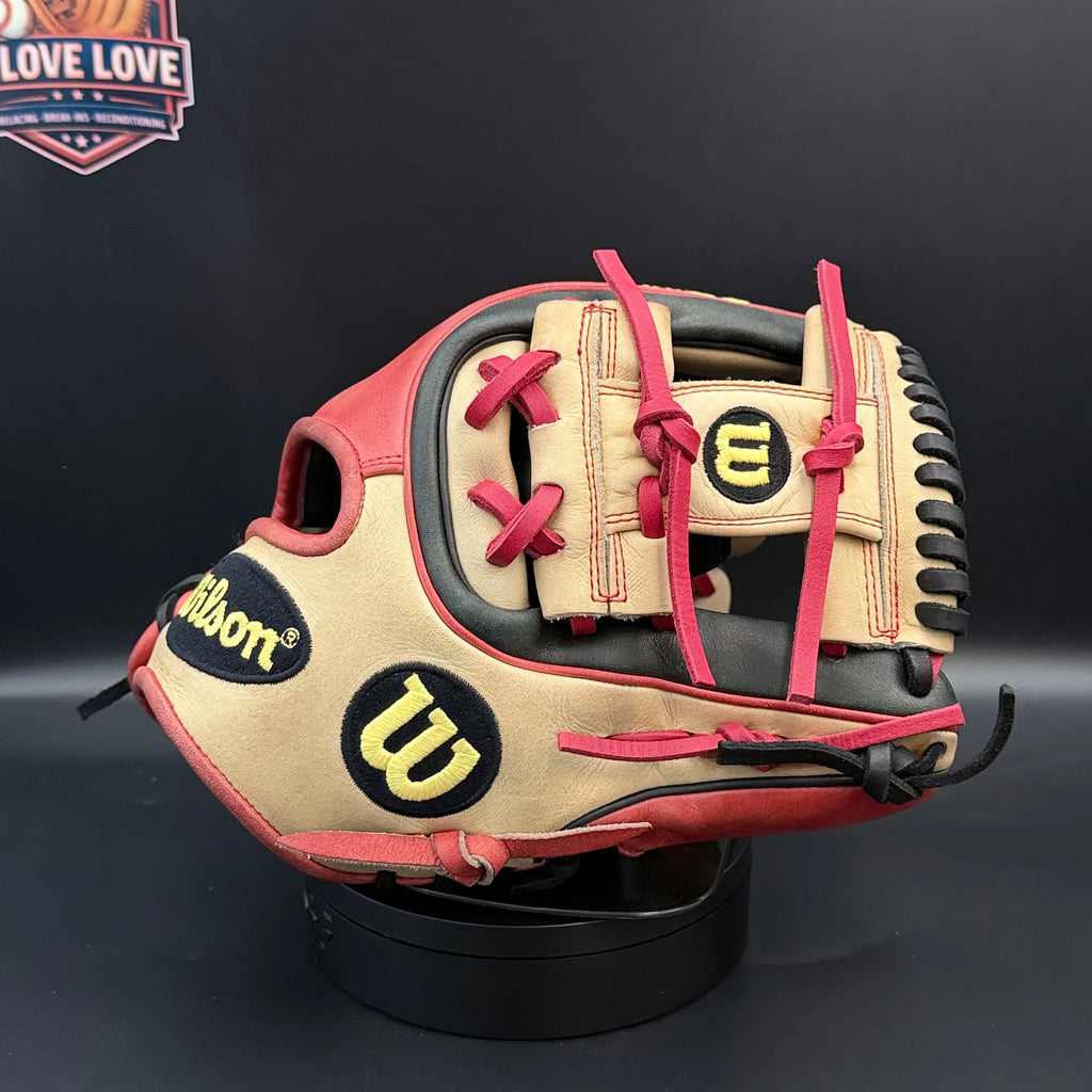 Wilson A2K Baseball Gloves Datdude Gm Brandon Phillips game spec and Datdude September 2015 GOTM pre-owned set!