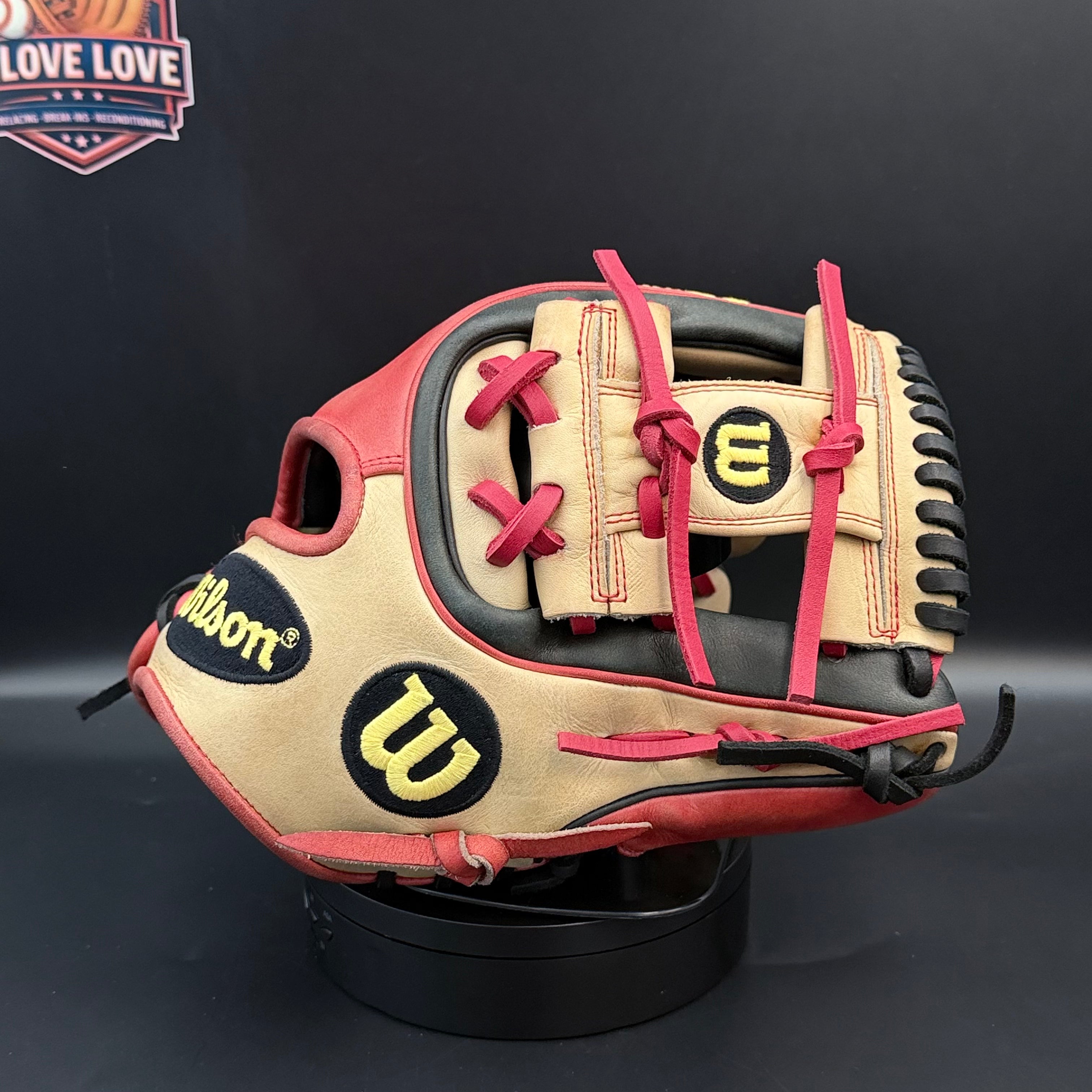 Wilson A2K Baseball Gloves Datdude Gm Brandon Phillips game spec and Datdude September 2015 GOTM pre-owned set!
