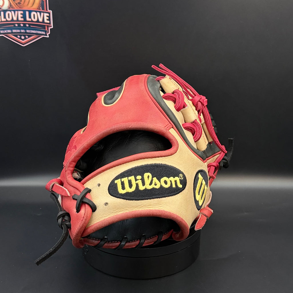 Wilson A2K Baseball Gloves Datdude Gm Brandon Phillips game spec and Datdude September 2015 GOTM pre-owned set!