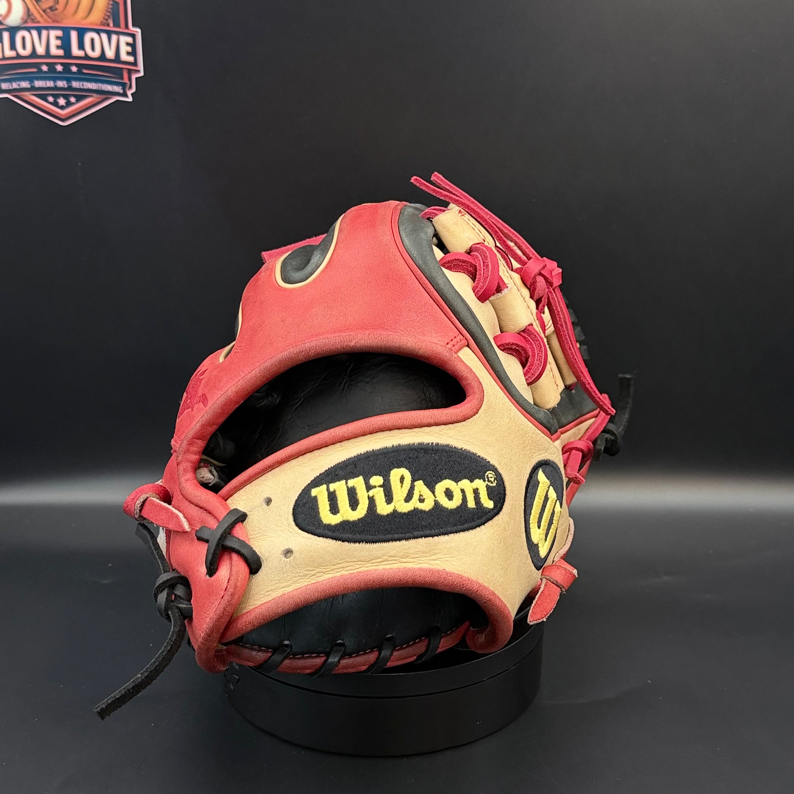 Wilson A2K Baseball Gloves Datdude Gm Brandon Phillips game spec and Datdude September 2015 GOTM pre-owned set!