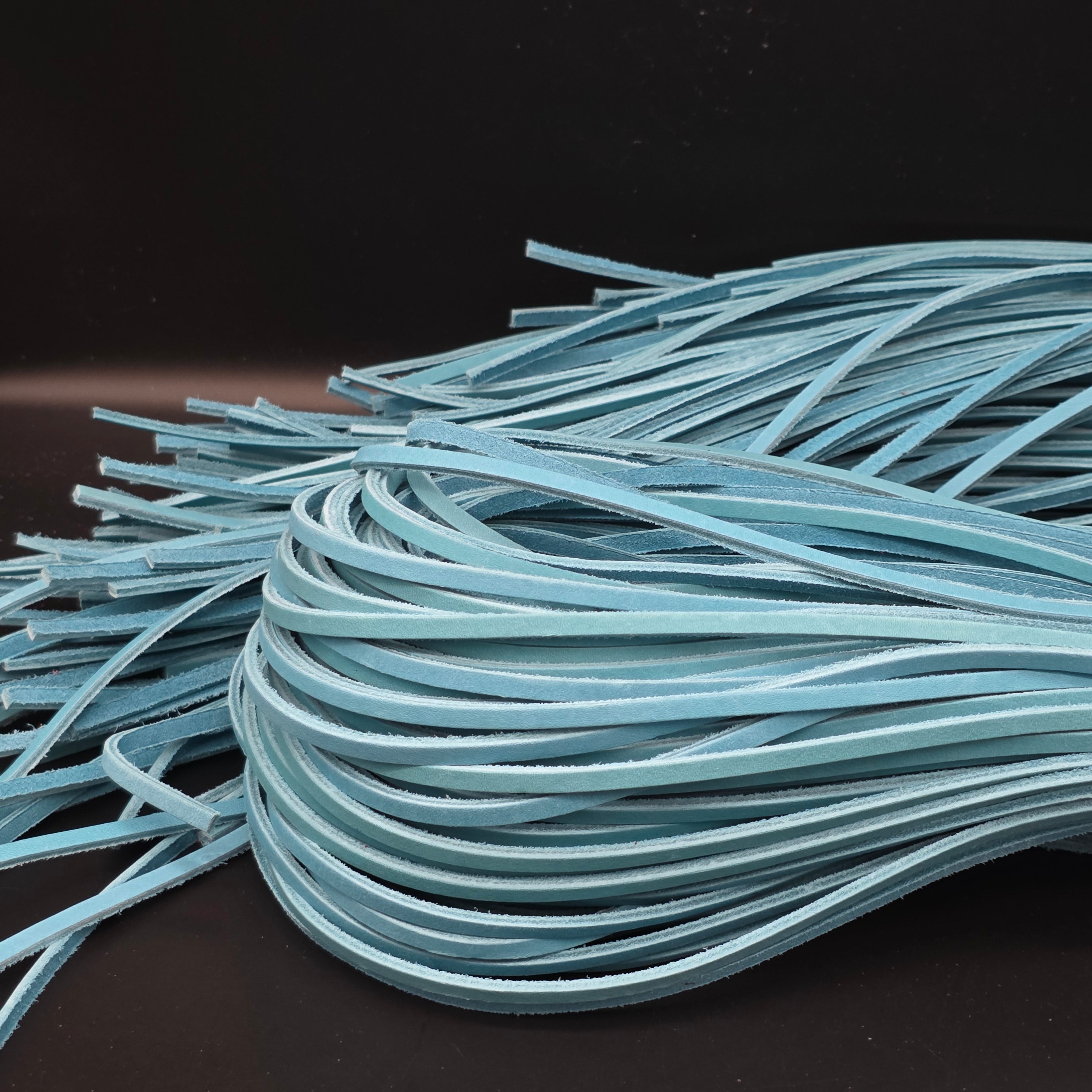 Tennessee Tanning 3/16"x72" Turquoise lace